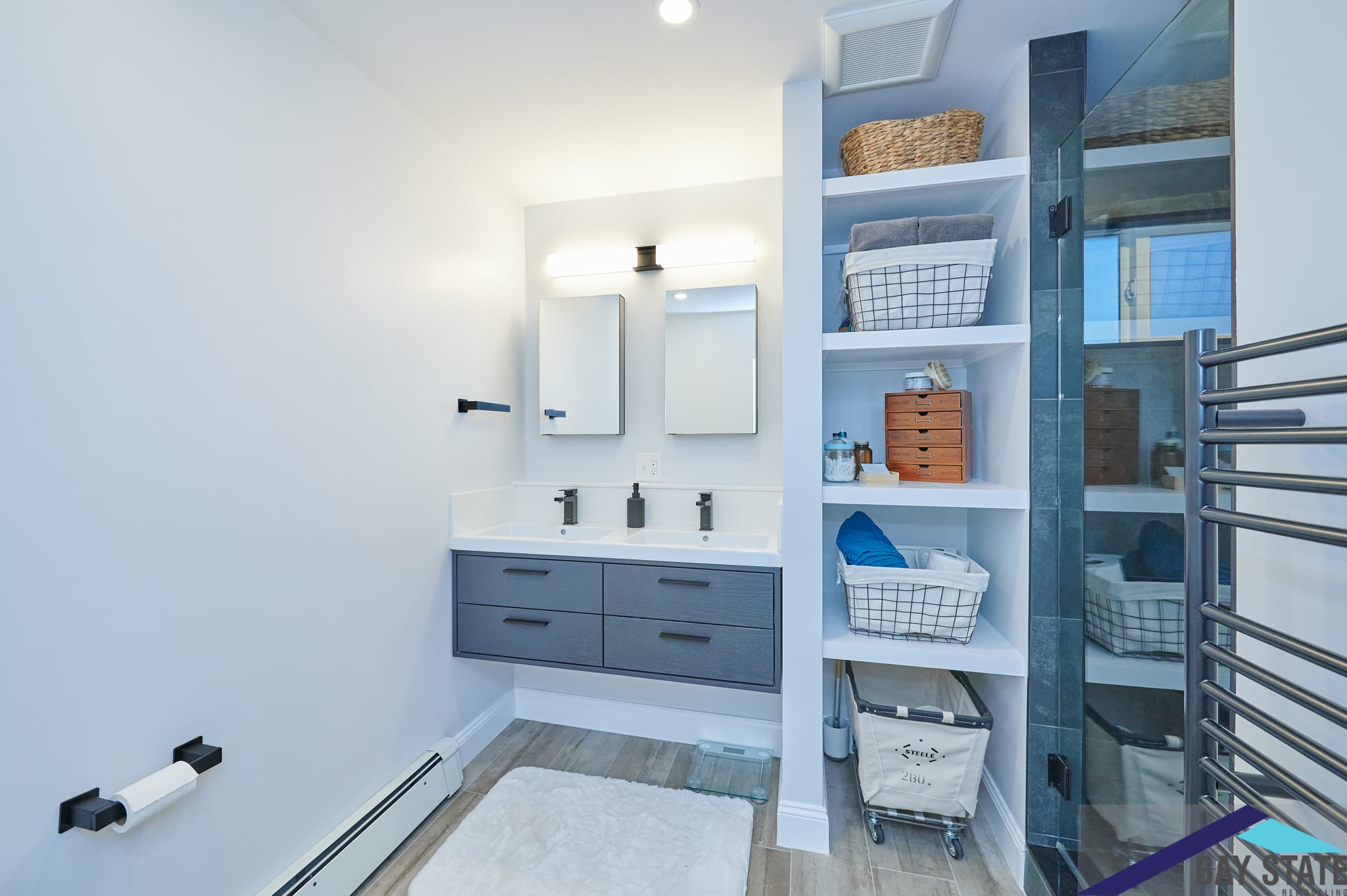bathroom interior-design with shower