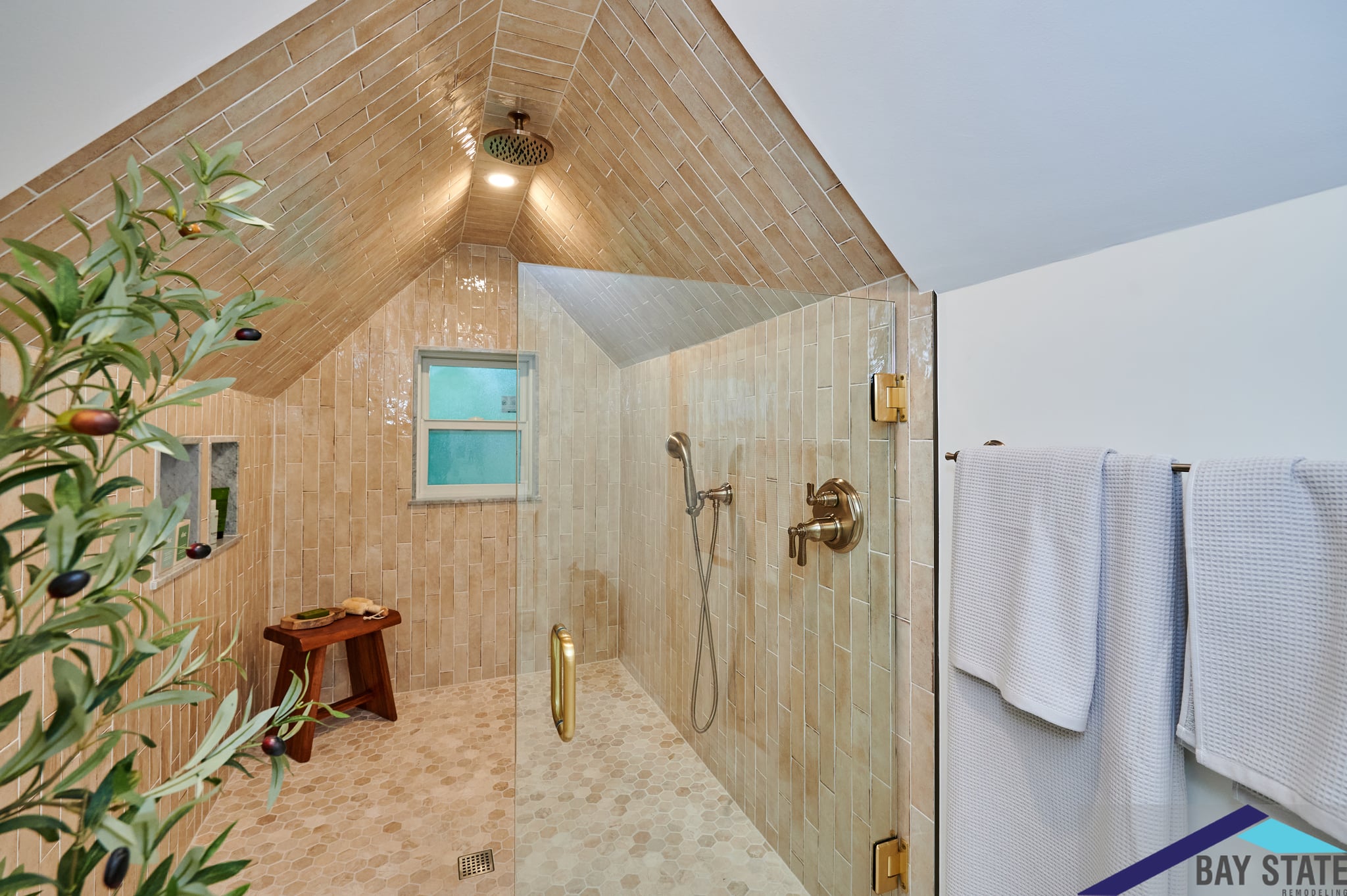 luxury modern home bathroom interior